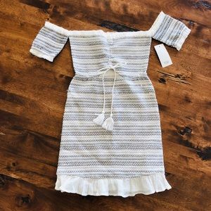 Tobi off the shoulder dress